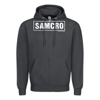 Samcro Zipper Hoodie | Teevron