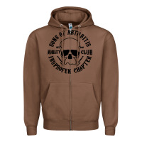 Chestnut sons of arthritis funny Zipper Hoodie - artisFamous