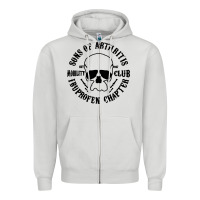 Dove Grey sons of arthritis funny Zipper Hoodie - artisFamous