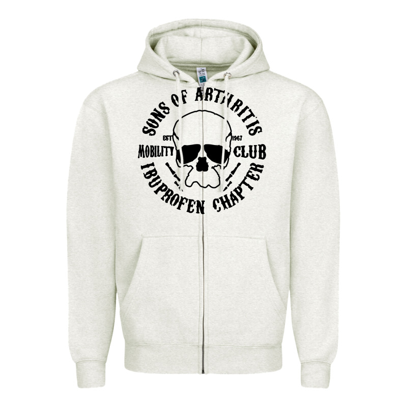 Sons Of Arthritis Funny Zipper Hoodie by artisFamous | Teevron