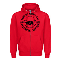 Red sons of arthritis funny Zipper Hoodie - artisFamous