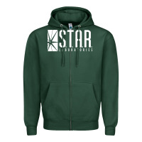 Sports Green the flash tv series start Zipper Hoodie - artisFamous
