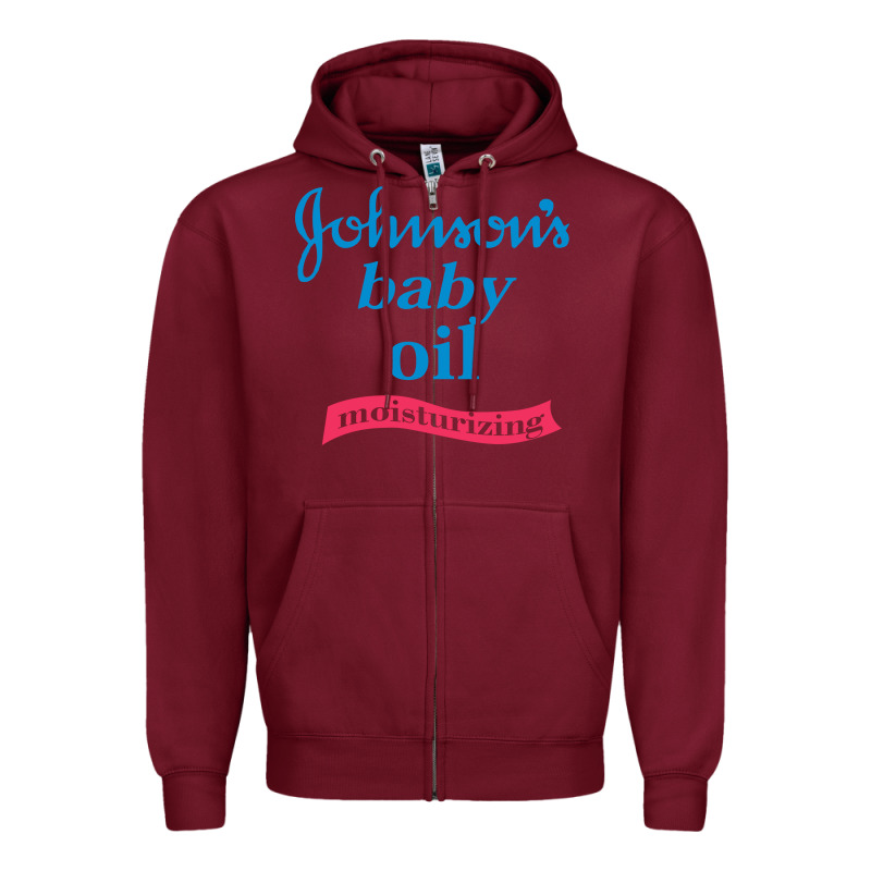 Johnson's Baby Oil Zipper Hoodie by artisFamous | Teevron