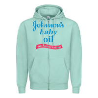 Seafoam johnson's baby oil Zipper Hoodie - artisFamous