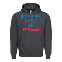 Smoke johnson's baby oil Zipper Hoodie - artisFamous