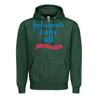 Sports Green johnson's baby oil Zipper Hoodie - artisFamous