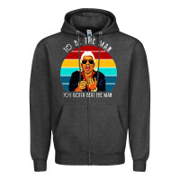 Charcoal Heather ric flair to be the man Zipper Hoodie - artisFamous