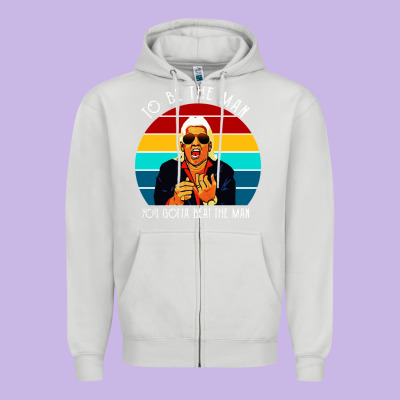 Ric Flair To Be The Man Zipper Hoodie Designed By Artisfamous