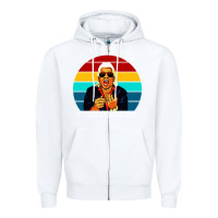 White ric flair to be the man Zipper Hoodie - artisFamous