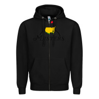 Black the masters Zipper Hoodie - artisFamous