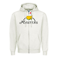 Oatmeal Heather the masters Zipper Hoodie - artisFamous