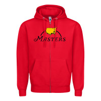 Red the masters Zipper Hoodie - artisFamous