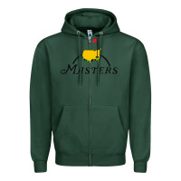 Sports Green the masters Zipper Hoodie - artisFamous