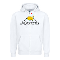 White the masters Zipper Hoodie - artisFamous