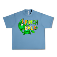 Pebble Blue i pinch back with crab Urban Heavy Tee - FaDigitalArtStudio