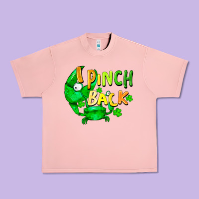 I Pinch Back With Crab Urban Heavy Tee Designed By Fadigitalartstudio
