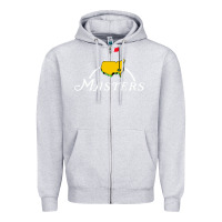 Heather Grey the masters Zipper Hoodie - artisFamous