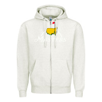 Oatmeal Heather the masters Zipper Hoodie - artisFamous