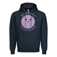 Navy member berries Zipper Hoodie - artisFamous