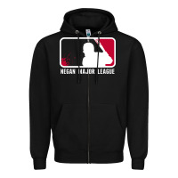 Black negan major league Zipper Hoodie - artisFamous