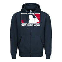 Navy negan major league Zipper Hoodie - artisFamous