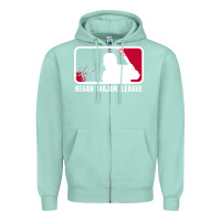 Seafoam negan major league Zipper Hoodie - artisFamous
