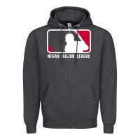 Smoke negan major league Zipper Hoodie - artisFamous