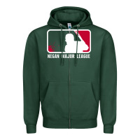 Sports Green negan major league Zipper Hoodie - artisFamous