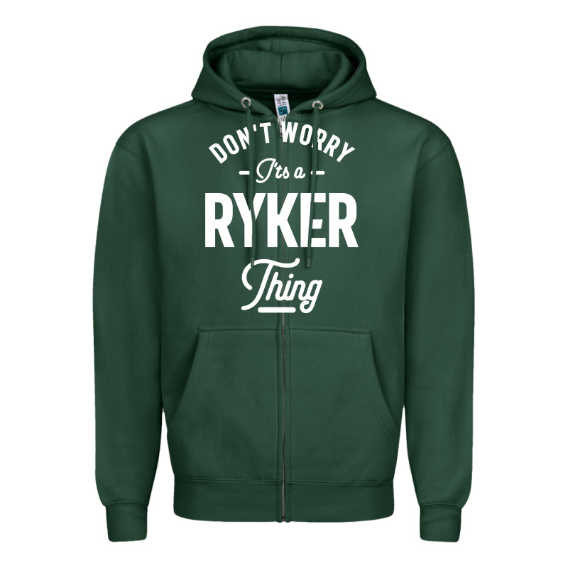 Ryker Personalized Name Birthday Gift Zipper Hoodie by artisFamous | Teevron
