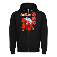 Black vintage animejapanese cartoon Zipper Hoodie - artisFamous