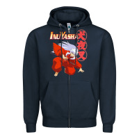 Navy vintage animejapanese cartoon Zipper Hoodie - artisFamous