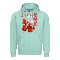 Seafoam vintage animejapanese cartoon Zipper Hoodie - artisFamous