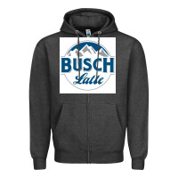 Latte Classic Busch Zipper Hoodie | Teevron