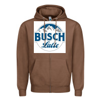Chestnut latte classic busch Zipper Hoodie - artisFamous
