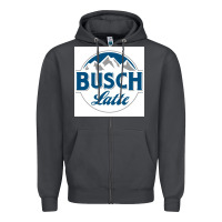 Smoke latte classic busch Zipper Hoodie - artisFamous