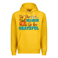 Lemon Tis' the Season To Be Grateful Premium Hoodie - Artiststas