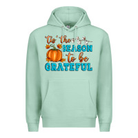 Seafoam Tis' the Season To Be Grateful Premium Hoodie - Artiststas