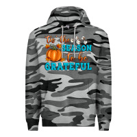 Slate Camo Tis' the Season To Be Grateful Premium Hoodie - Artiststas