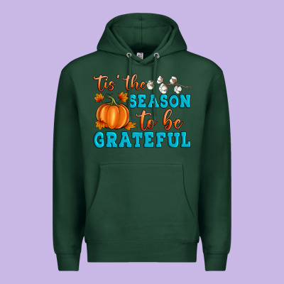 Tis' The Season To Be Grateful Premium Hoodie Designed By Artiststas