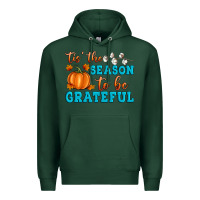Sports Green Tis' the Season To Be Grateful Premium Hoodie - Artiststas