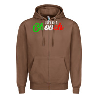 Chestnut don't be a chooch  funny italian slang dad joke gift shirt Zipper Hoodie - artisFamous