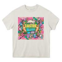 Cream Easter Nurse Easter Day tumbler Heavy Core Tee - HowdyJamesFarm