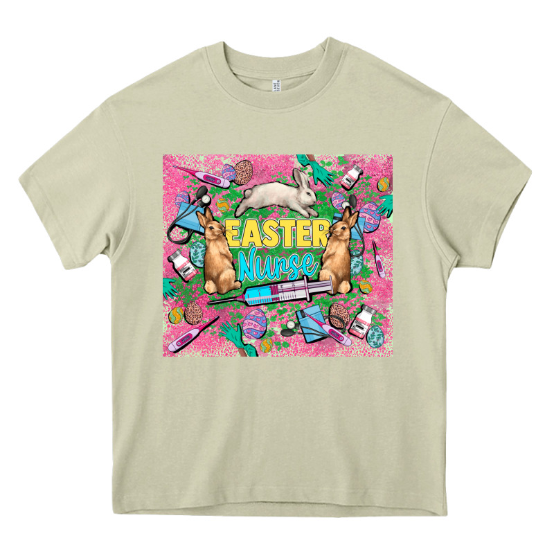 Easter Nurse Easter Day Tumbler Heavy Core Tee by HowdyJamesFarm | Teevron