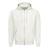Oatmeal Heather Stranger Zipper Hoodie - artisFamous