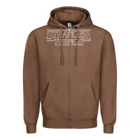 Chestnut Stranger Zipper Hoodie - artisFamous