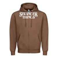 Chestnut Stranger Zipper Hoodie - artisFamous