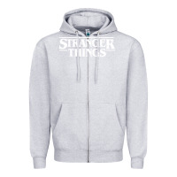 Heather Grey Stranger Zipper Hoodie - artisFamous