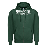 Sports Green Stranger Zipper Hoodie - artisFamous