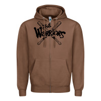 Chestnut The Warriors Zipper Hoodie - artisFamous