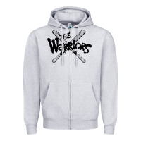 Heather Grey The Warriors Zipper Hoodie - artisFamous